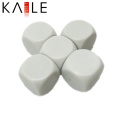 16mm White Manufacturer Dice Games Personaliza Logo